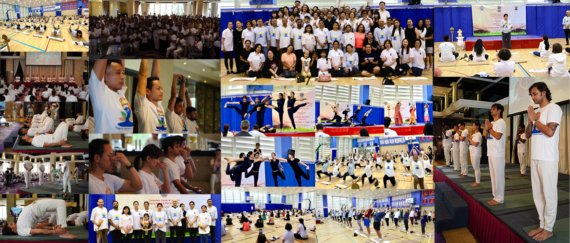 10th International Day of Yoga Celebrations in Macau SAR