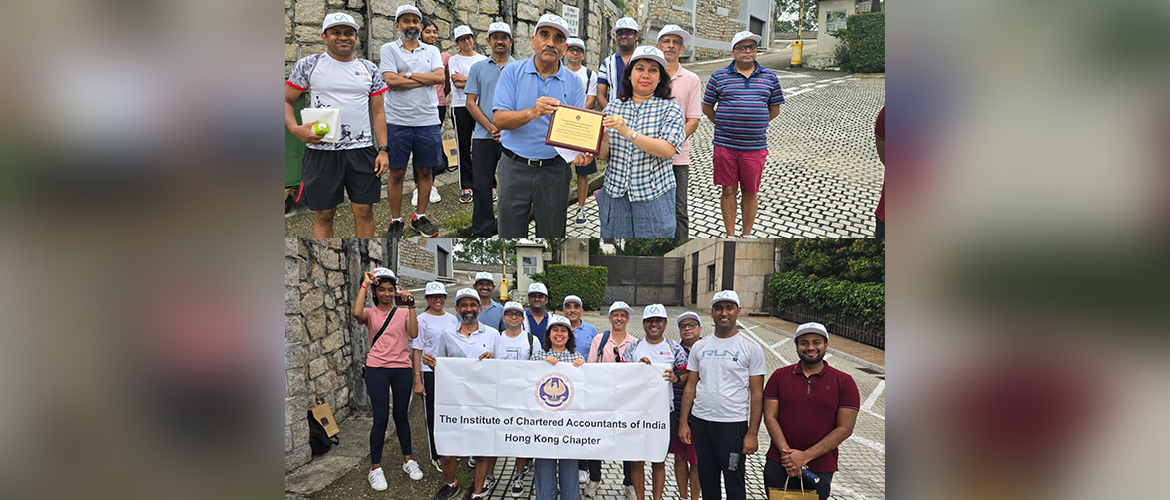 Consul General flagged off the CA Run for Viksit Bharat on the 75th Anniversary of ICAI