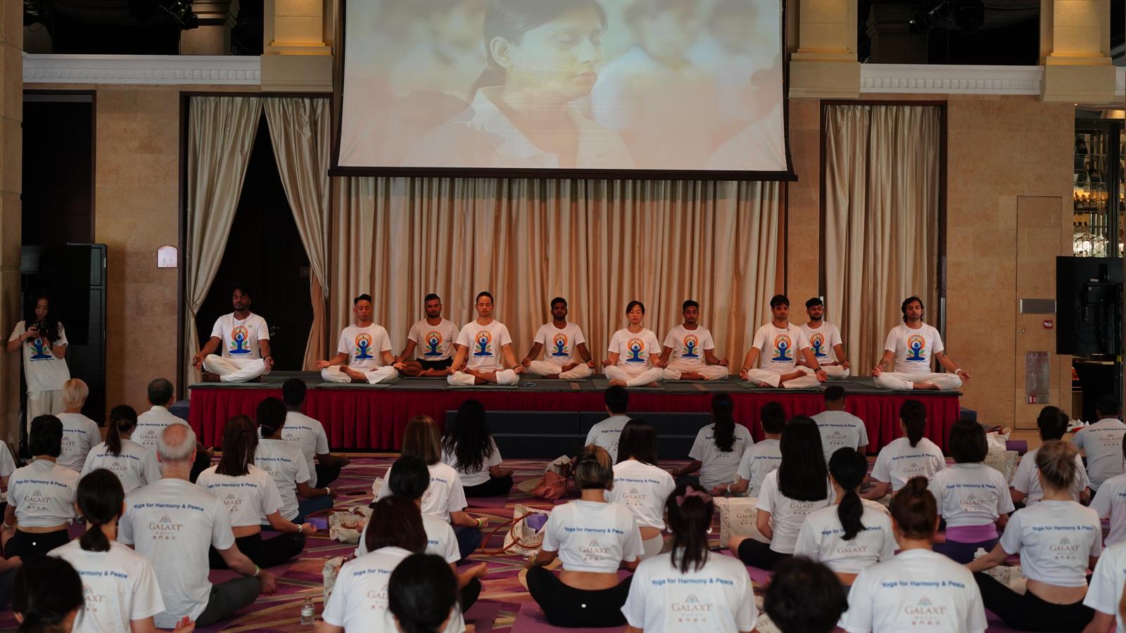 10th International Day of Yoga Celebrations in Macau SAR