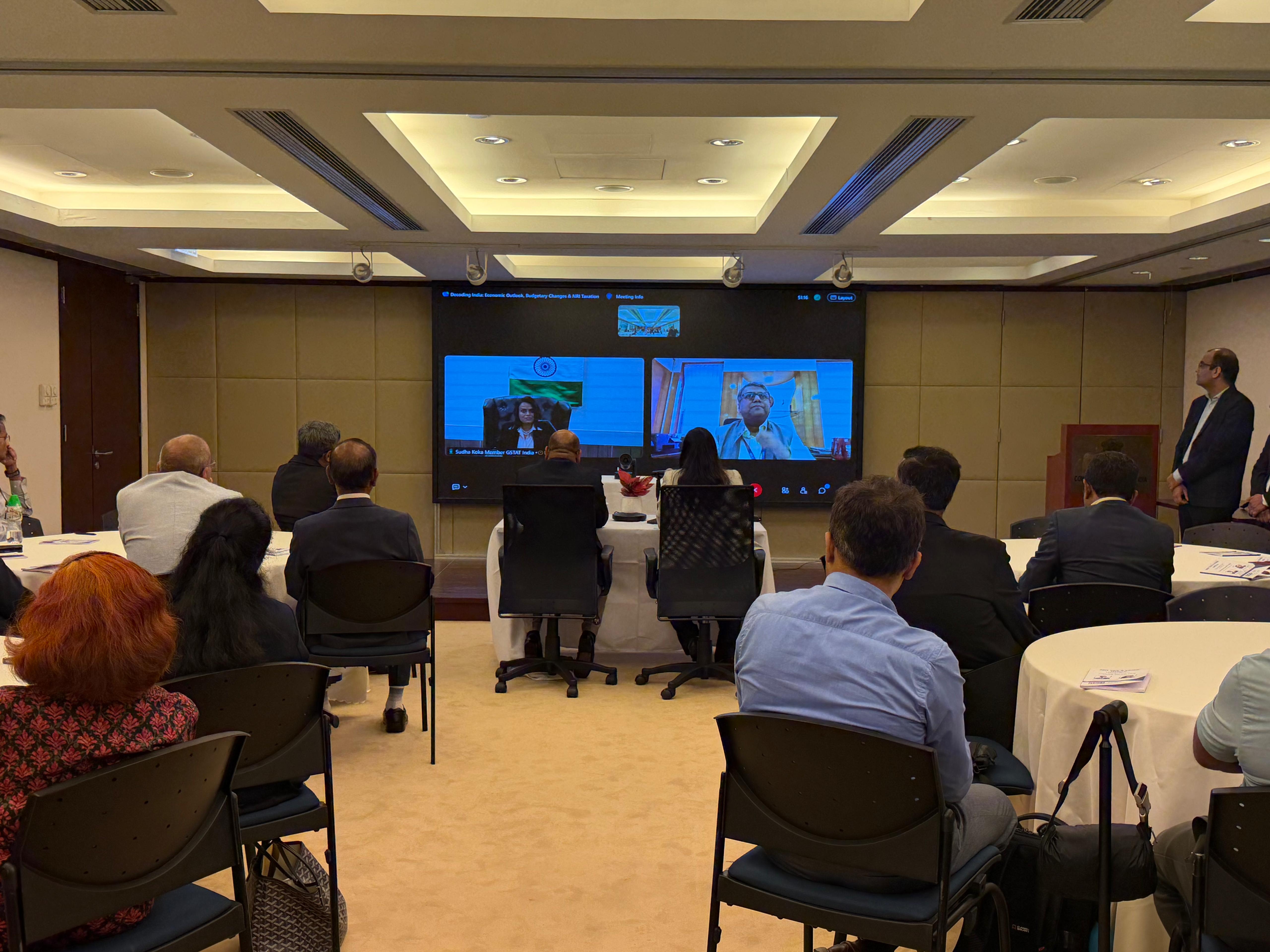 Discussion on ‘Decoding India 2026—Economic Outlook, Budgetary Changes & NRI Taxation’