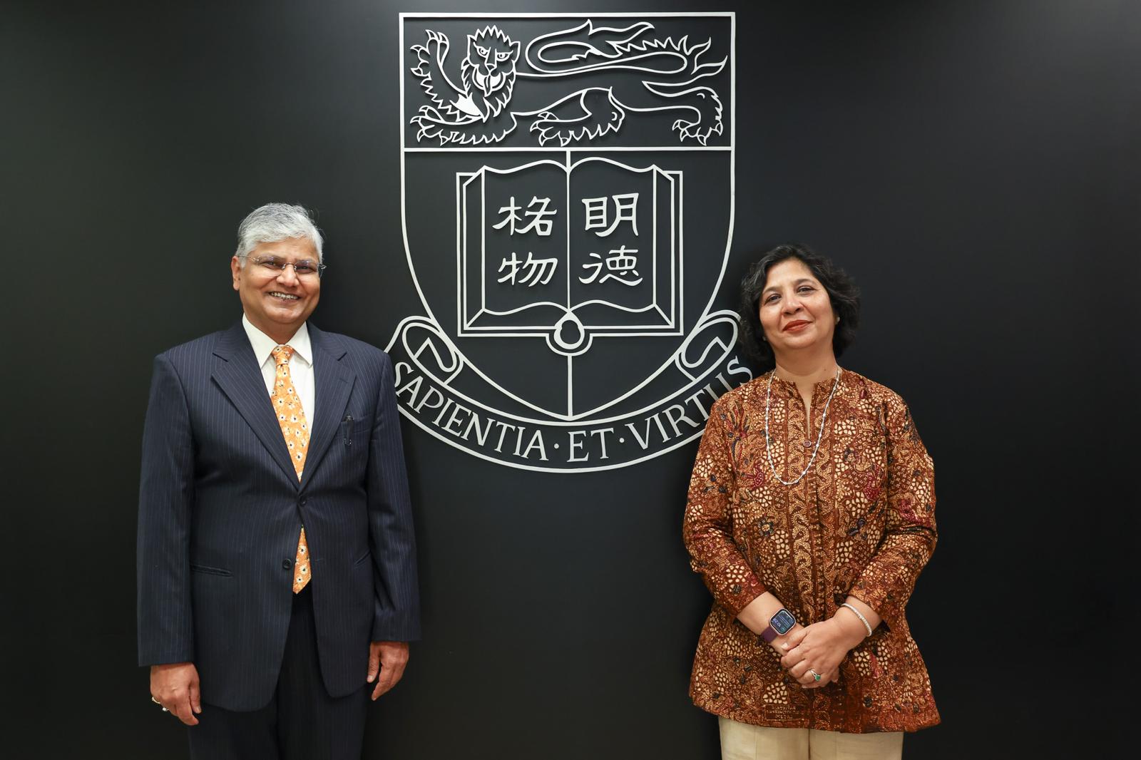 Ambassador 's visit to The University of Hong Kong