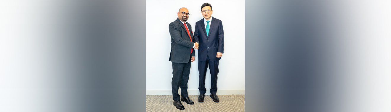 Consul General's courtesy meeting with Mr. Chris Sun, Hon’ble Secretary for Labour and Welfare of the Hong Kong SAR.