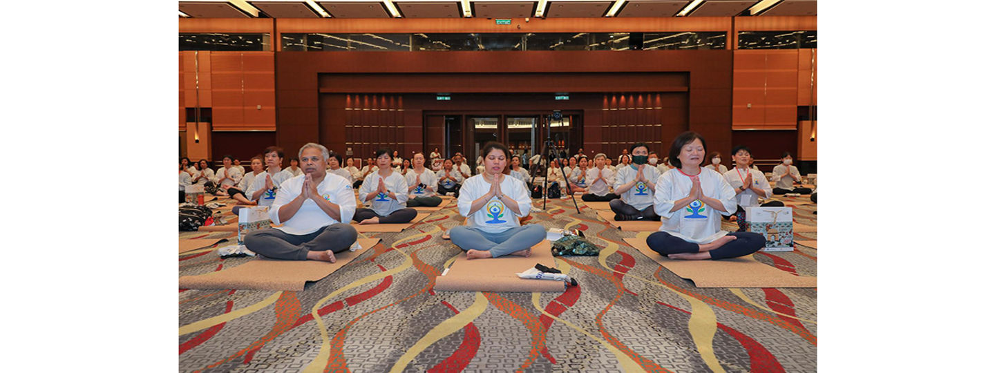 10th International Day of Yoga Celebrations in Hong Kong SAR