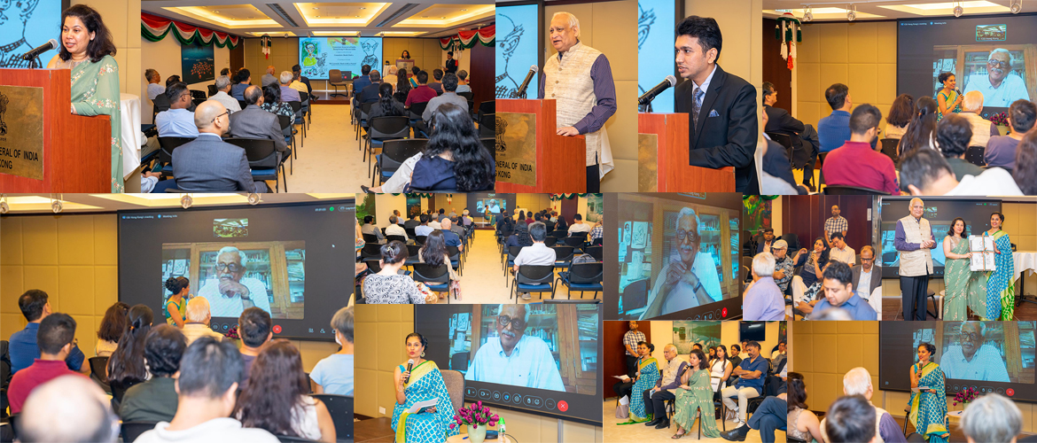 6th meeting of the Consulate Book Club on the book ‘RK Laxman: Back with a Punch’ with the author EP Unny’