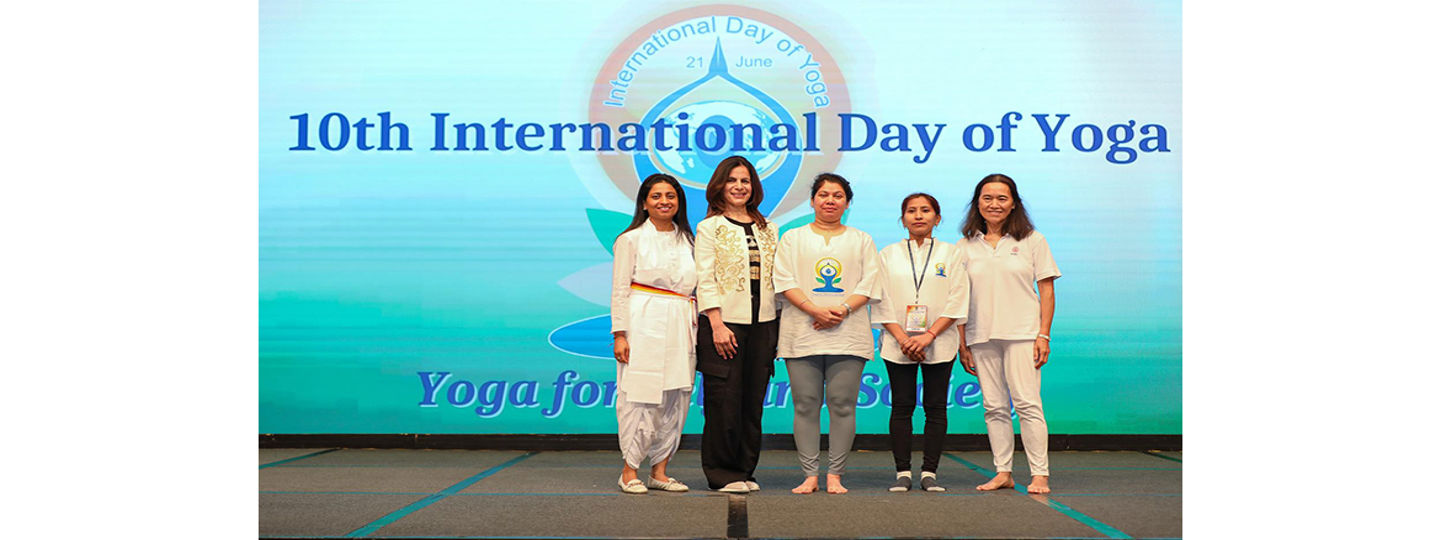 10th International Day of Yoga Celebrations in Hong Kong SAR