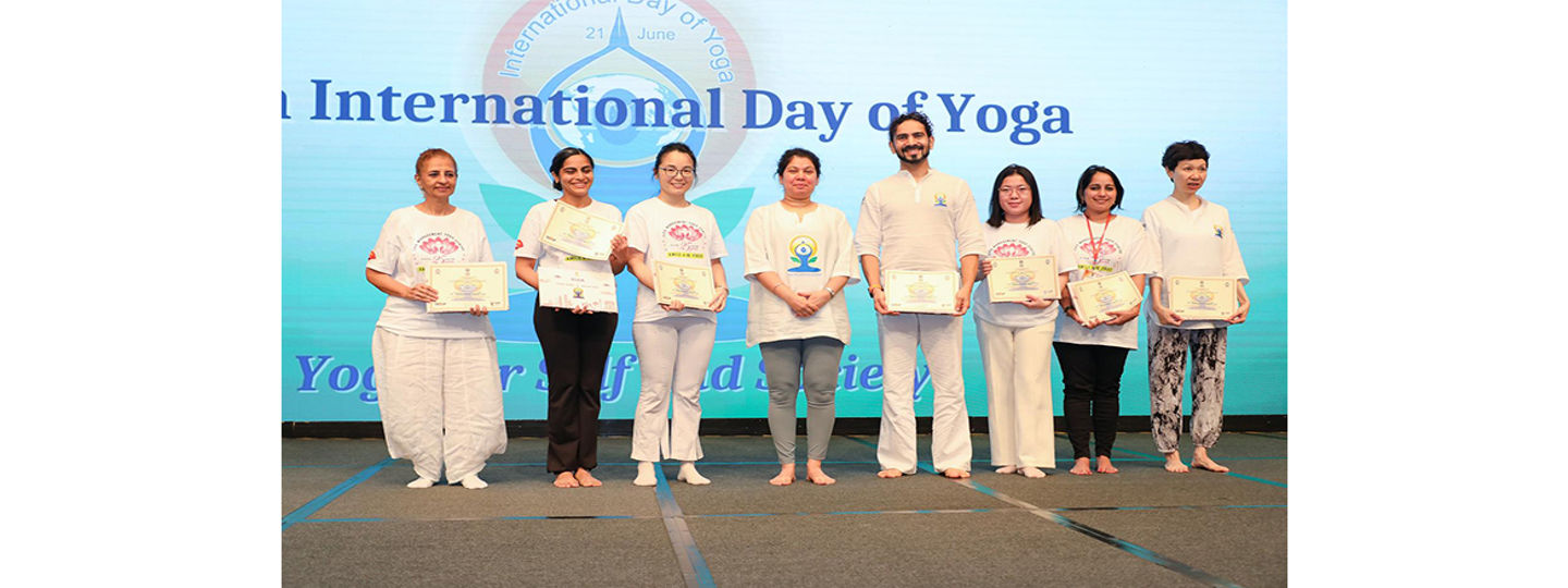 10th International Day of Yoga Celebrations in Hong Kong SAR