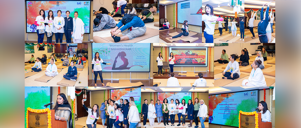 International Women’s Day Yoga session