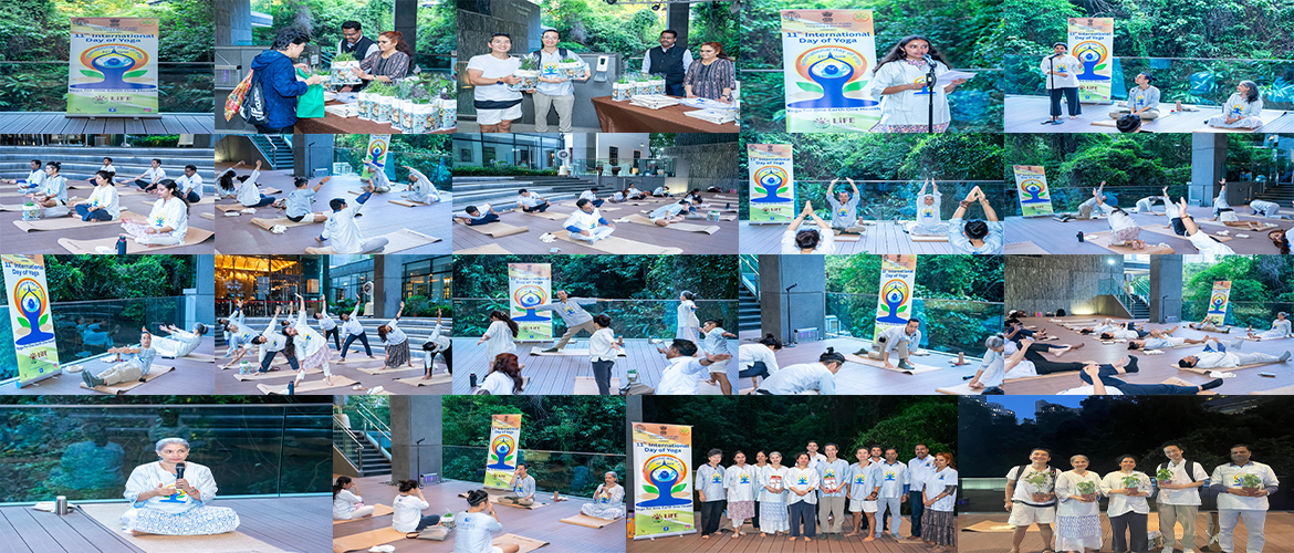 Yoga Workshop to mark 50 days to go for International Day of Yoga 2025