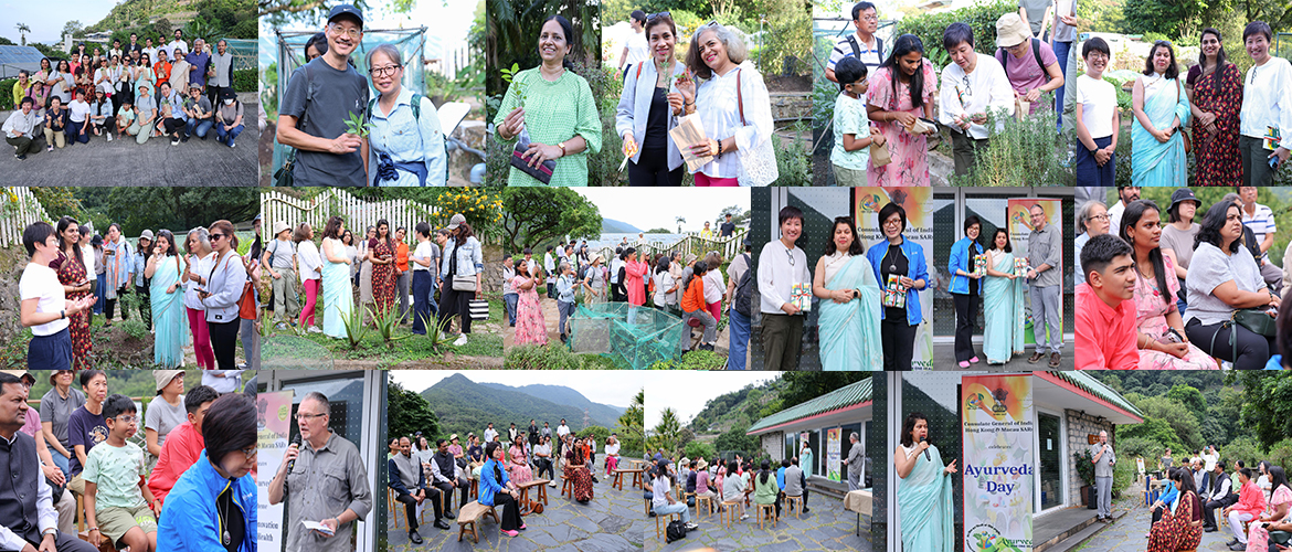  Wellness Walk in partnership with Kadoorie Farm & Botanic Garden to celebrate 9th World Ayurveda Day